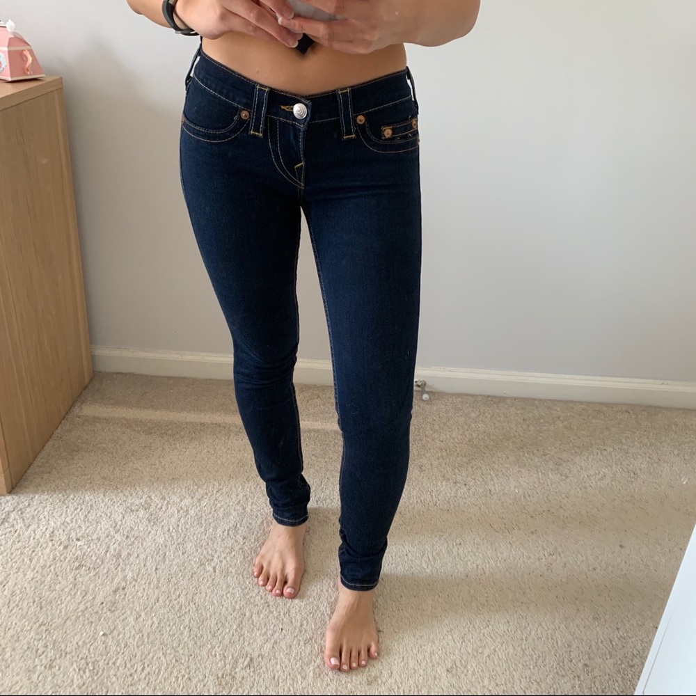 True Religion Casey Skinny Jean Leggings 26